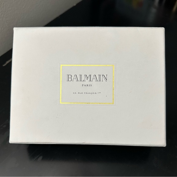 Balmain Womens Gold Choker with Onyx Stone Open Cuff Bangle Bracelet OS - Picture 2 of 6